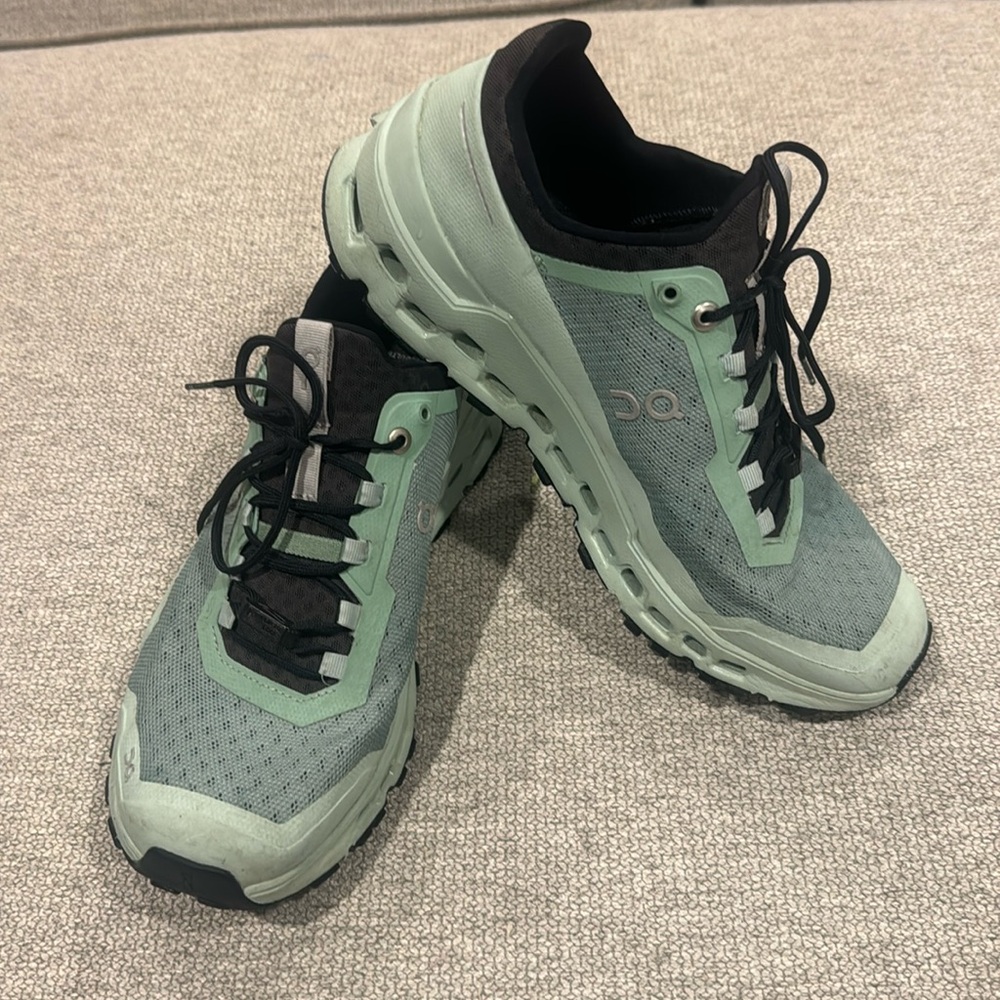 On sneakers